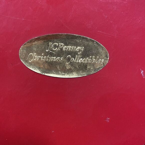 12 Vintage Christmas Ornaments JC Penney Paper Mache w original box - Picture 3 of 5